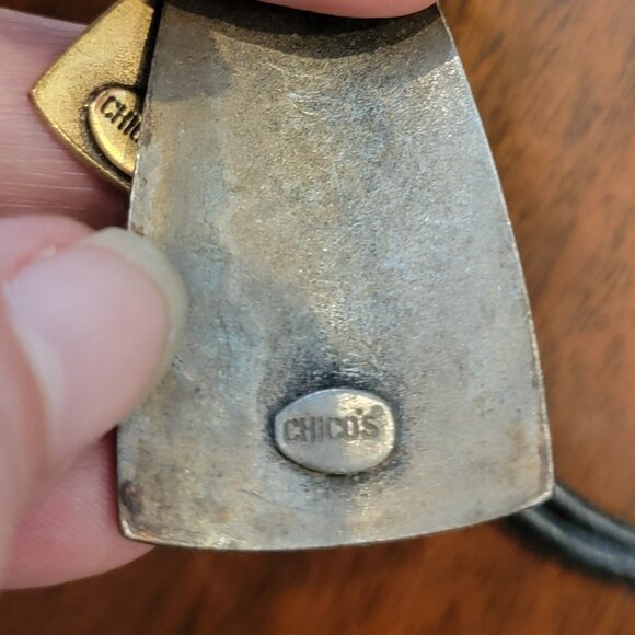 Chicos Bohemian Style Pendant Necklace 20 inches - Picture 8 of 9